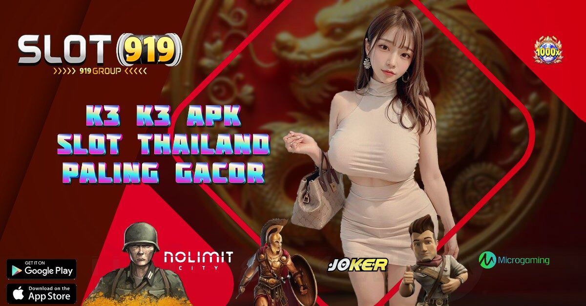 SLOT ONLINE BONUS NEW MEMBER 100 DI DEPAN K3K3