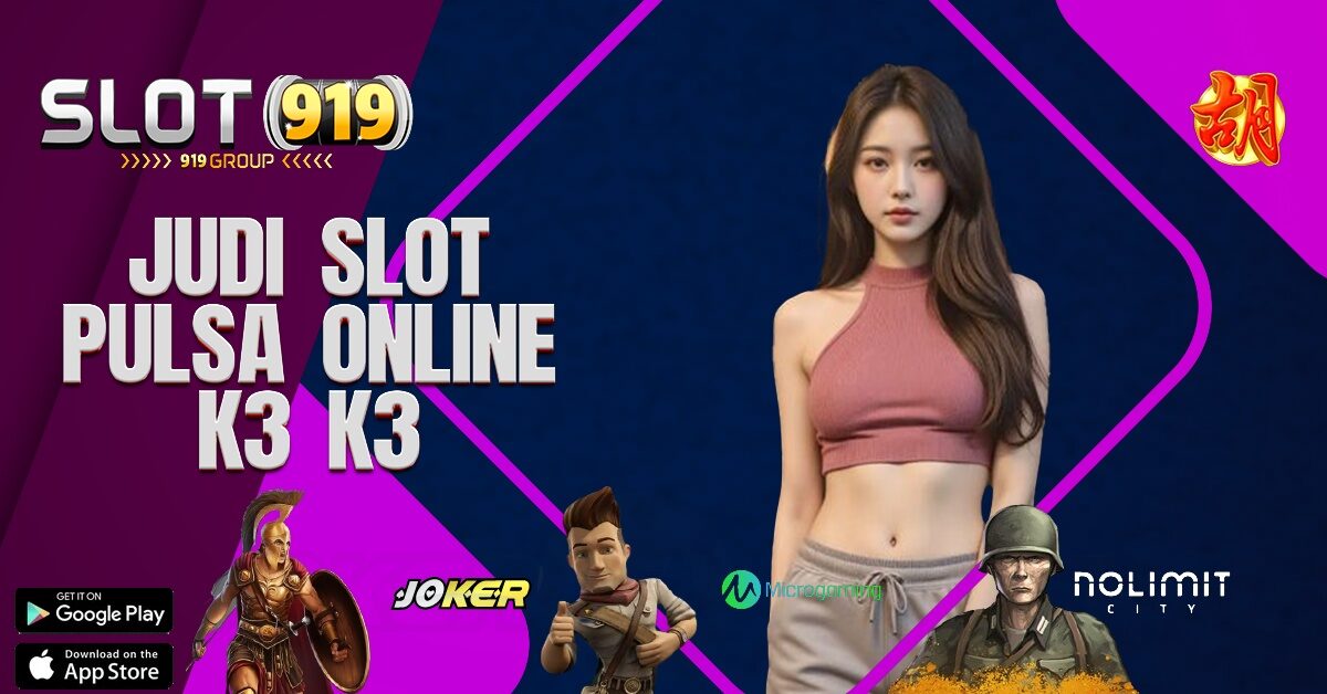 K3K3 JENIS JUDI SLOT ONLINE