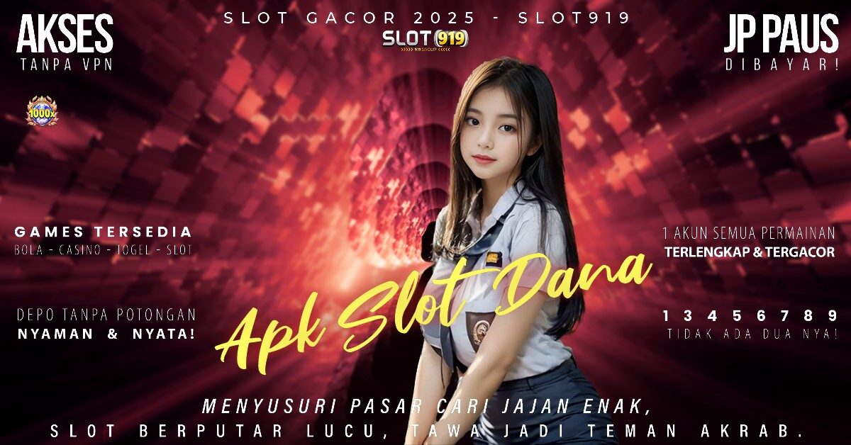 Situs Slot Deposit Pakai Dana Bandar Slot Paling Gacor