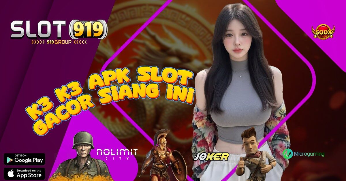 K3K3 APK TRIK MENANG JUDI SLOT ONLINE