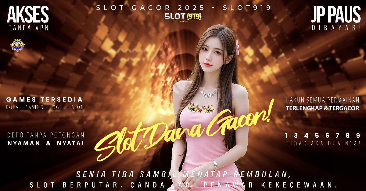 Situs Slot Gacor Terbaik Dan Terpercaya Buat Akun Slot Pakai Dana